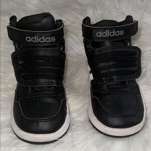 ADIDAS HOOPS MID SHOES SIZE-8K
